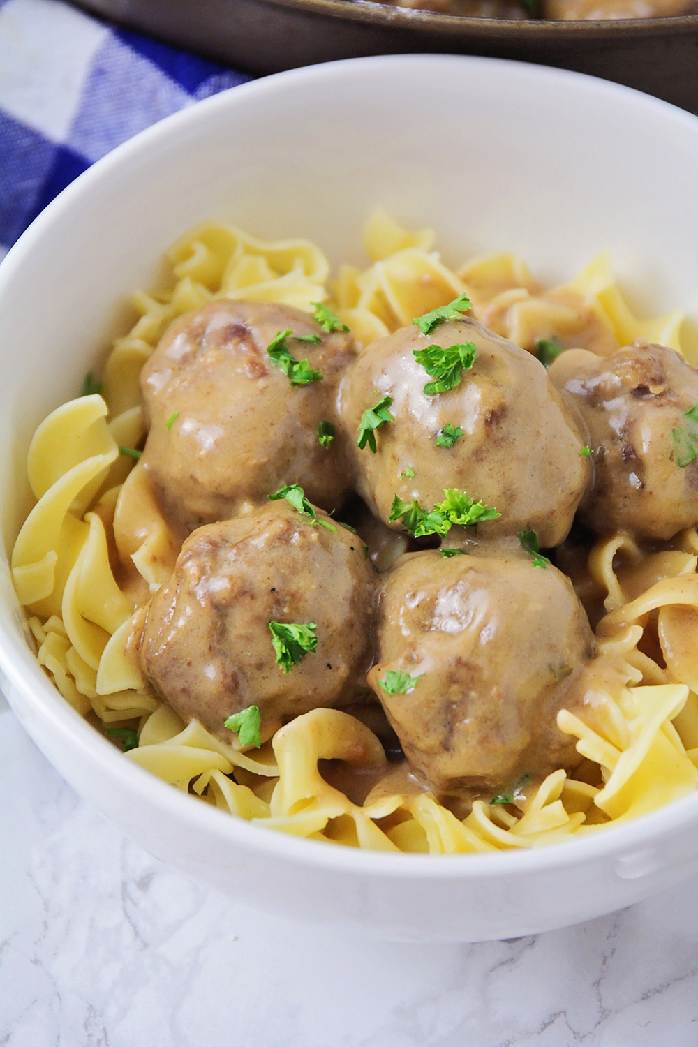 Easy Swedish Meatballs - The Baker Upstairs