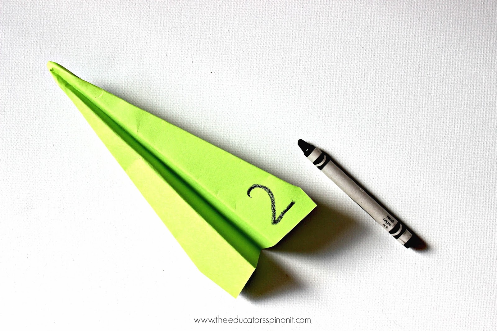 Airplane Number Games for Preschool Math