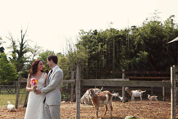 unique and personal rustic DIY wedding on working organic farm | photos by Kella McPhee