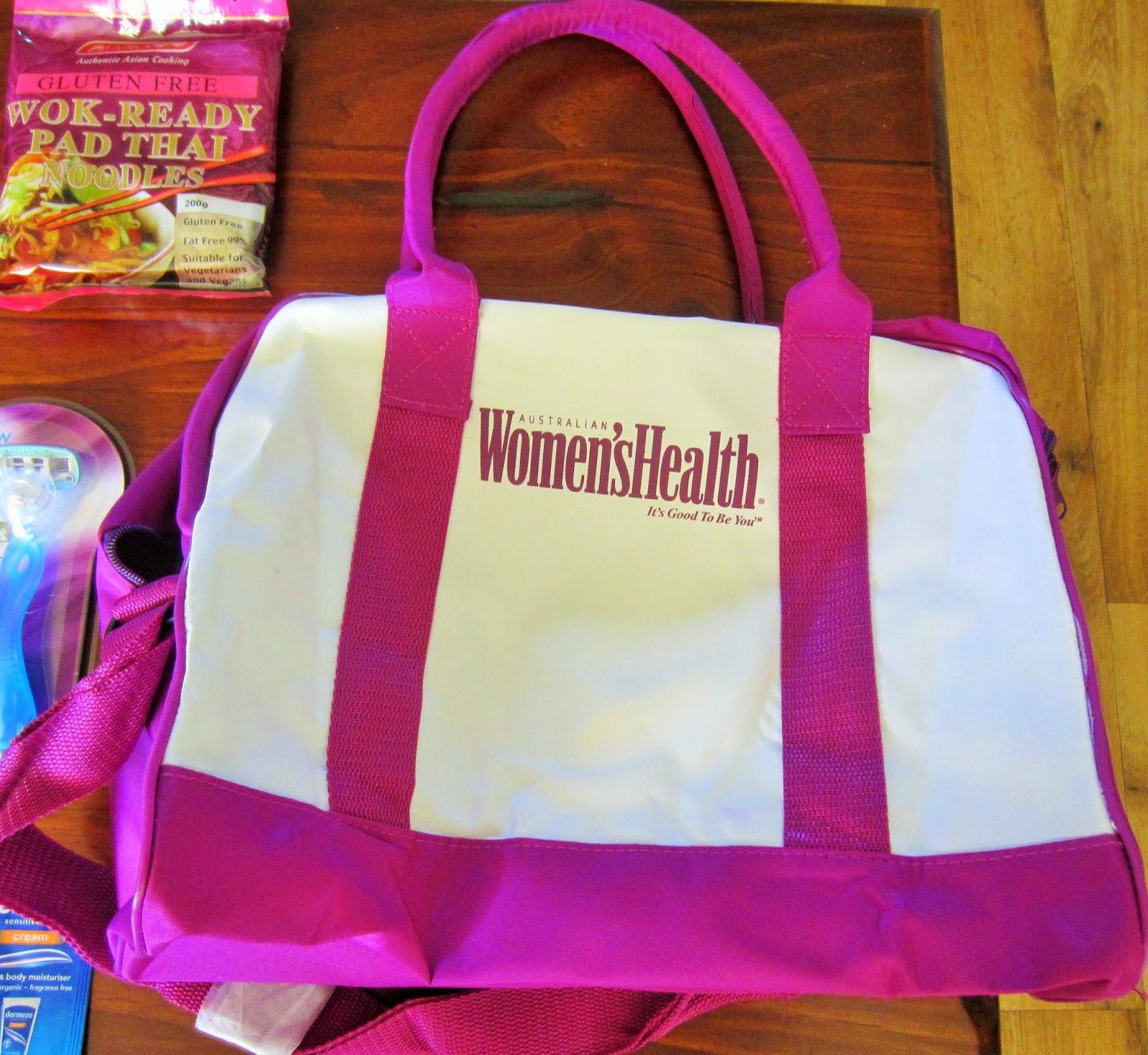 Thinking About April Women's Health Magazine Showbag 2014