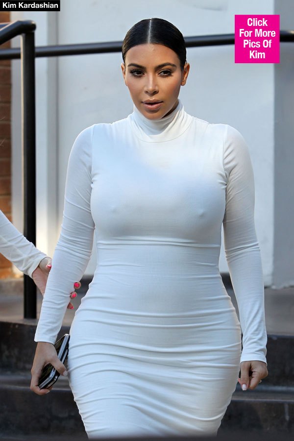 Große Brüste Hot Babe Kim Kardashian Große Brüste In