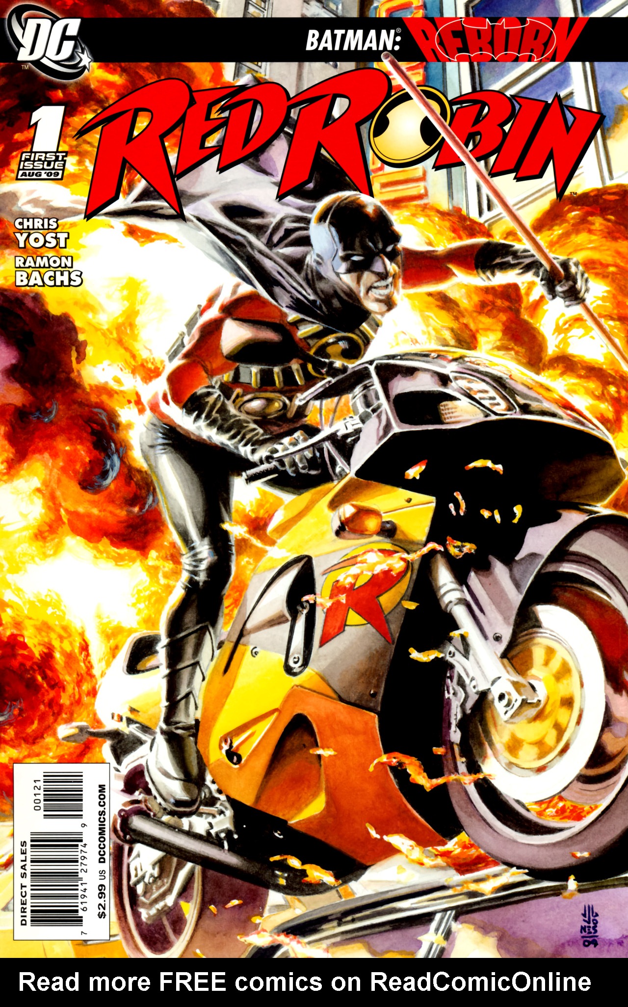 Read online Red Robin comic -  Issue #1 - 2