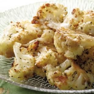 balsamic parmesan roasted cauliflower