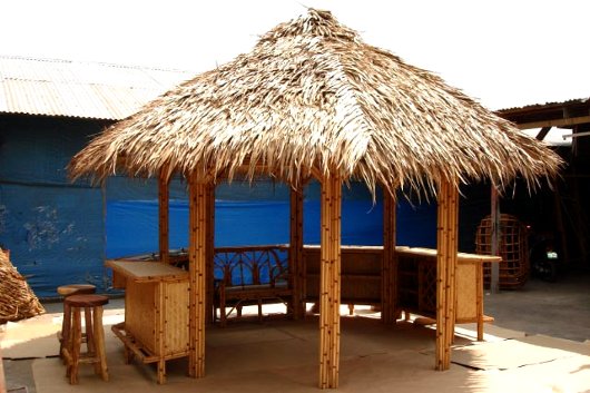 Gazebo Bambu Unik: Contoh Foto Gazebo Bambu