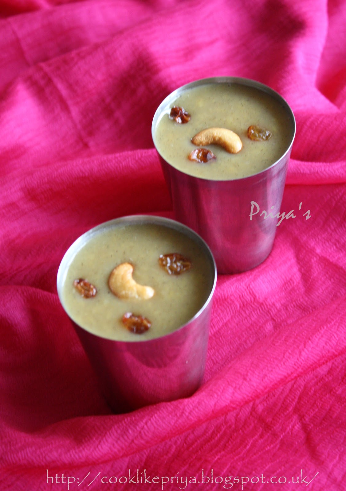 Cook like Priya: Parruppu Payasam | Moong Dal Kheer | South Indian ...