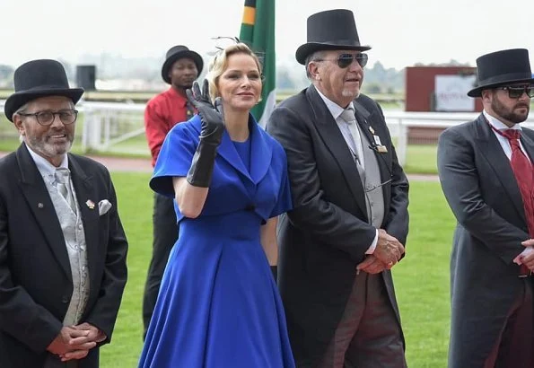 Princess Charlene attended "Princess Charlene of Monaco Royal Race Day" event at Turffontein Racecourse