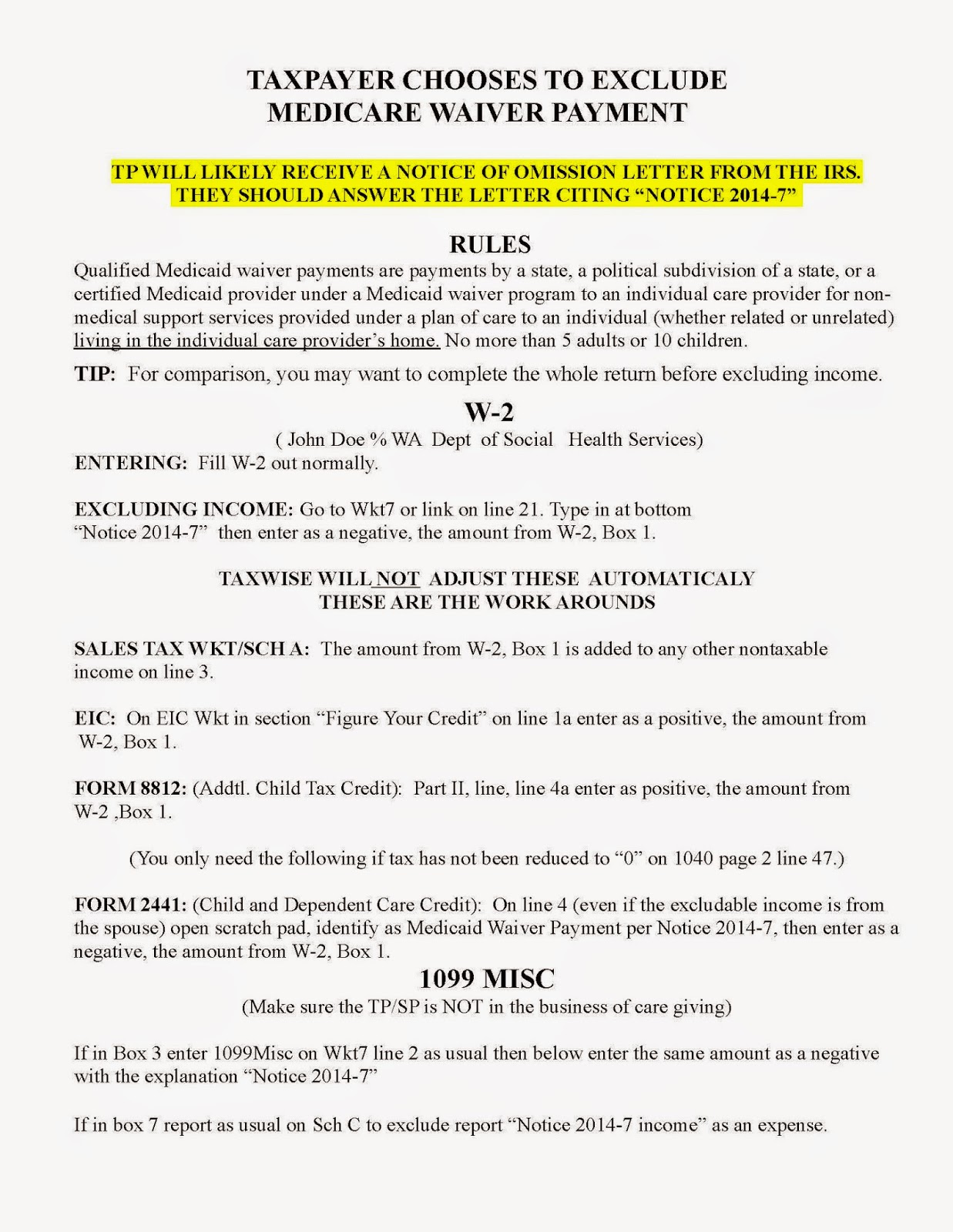 AARP Tax Aide WA District 18 Medicaid Waiver Payments aarp-tax-aide-wa-district-18-medicaid-waiver-payments