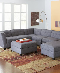 modular sectional sofa furniture living harper fabric macy piece macys sets pieces chaise sofas corner couch couches gray ottoman modern