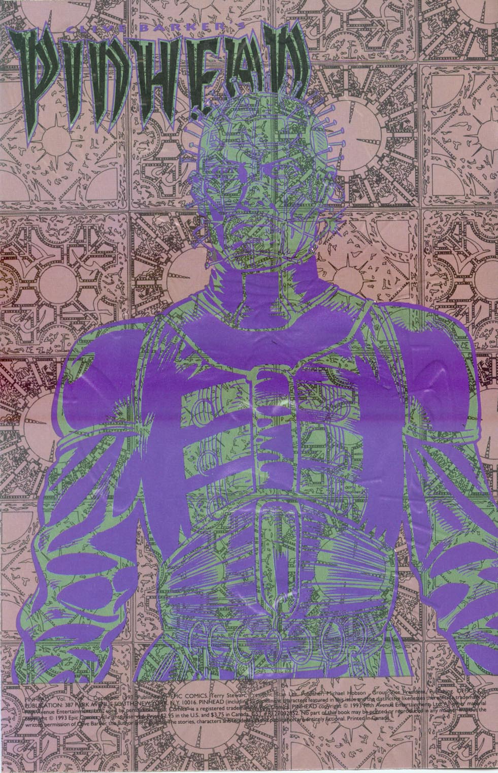 Read online Pinhead comic -  Issue #1 - 2