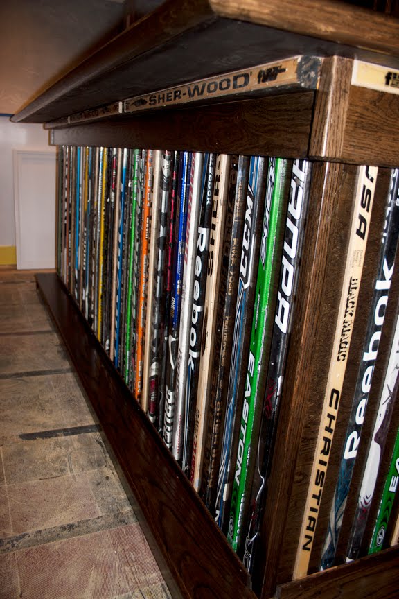 Hockey Haven The Do It Yourself Basement Remodel Q A Time 