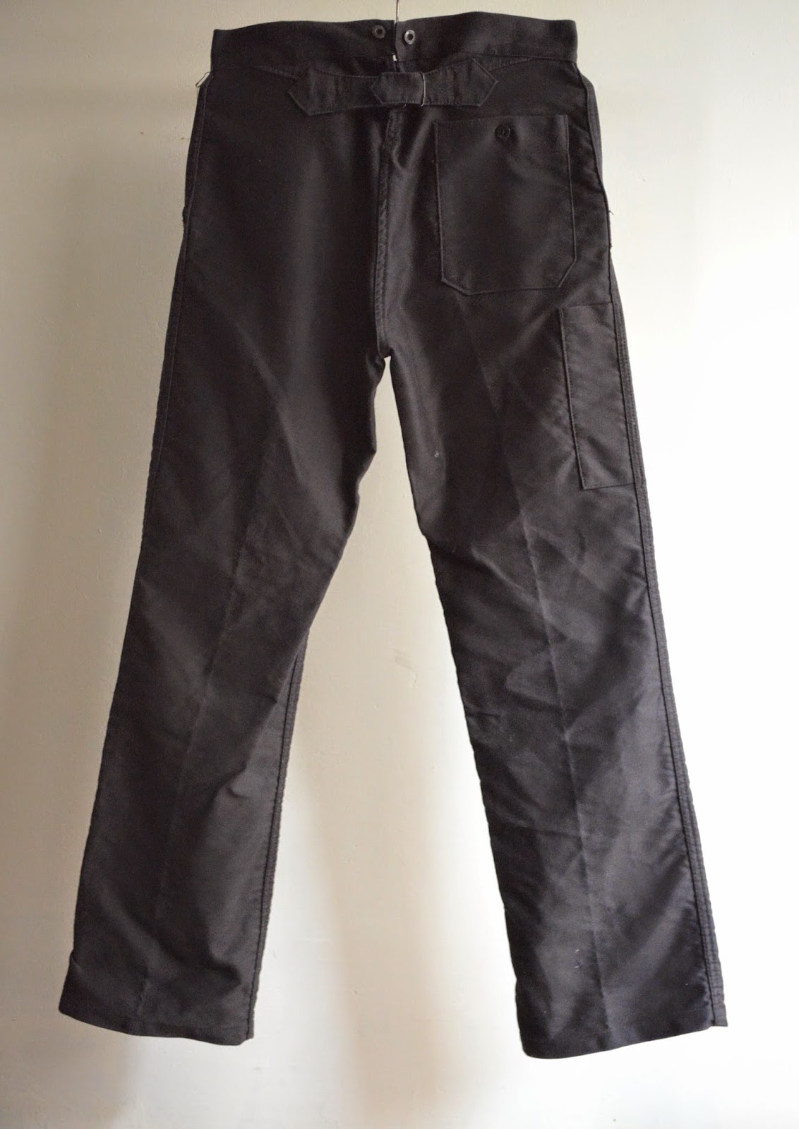 encore 1950s french work moleskin pants " BEAUFORT"