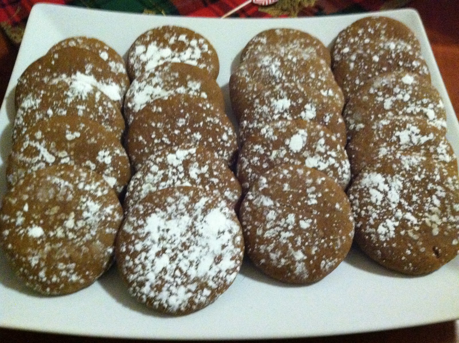 A Simple Touch Christmas Molasses Cookies