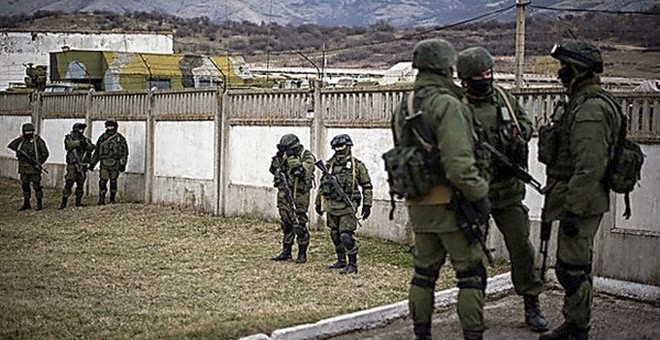 Ρωσικά στρατεύματα κατέλαβαν ουκρανική ναυτική βάση στη Φεοντόσια