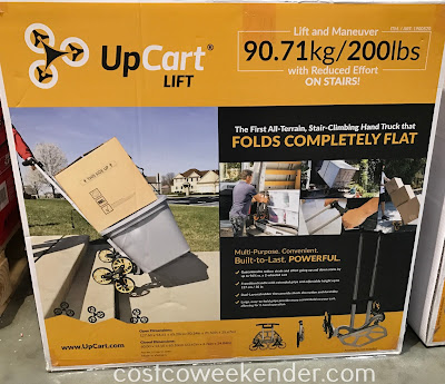 Easily move heavy items with the UpCart Lift Stair-Climbing Hand Truck