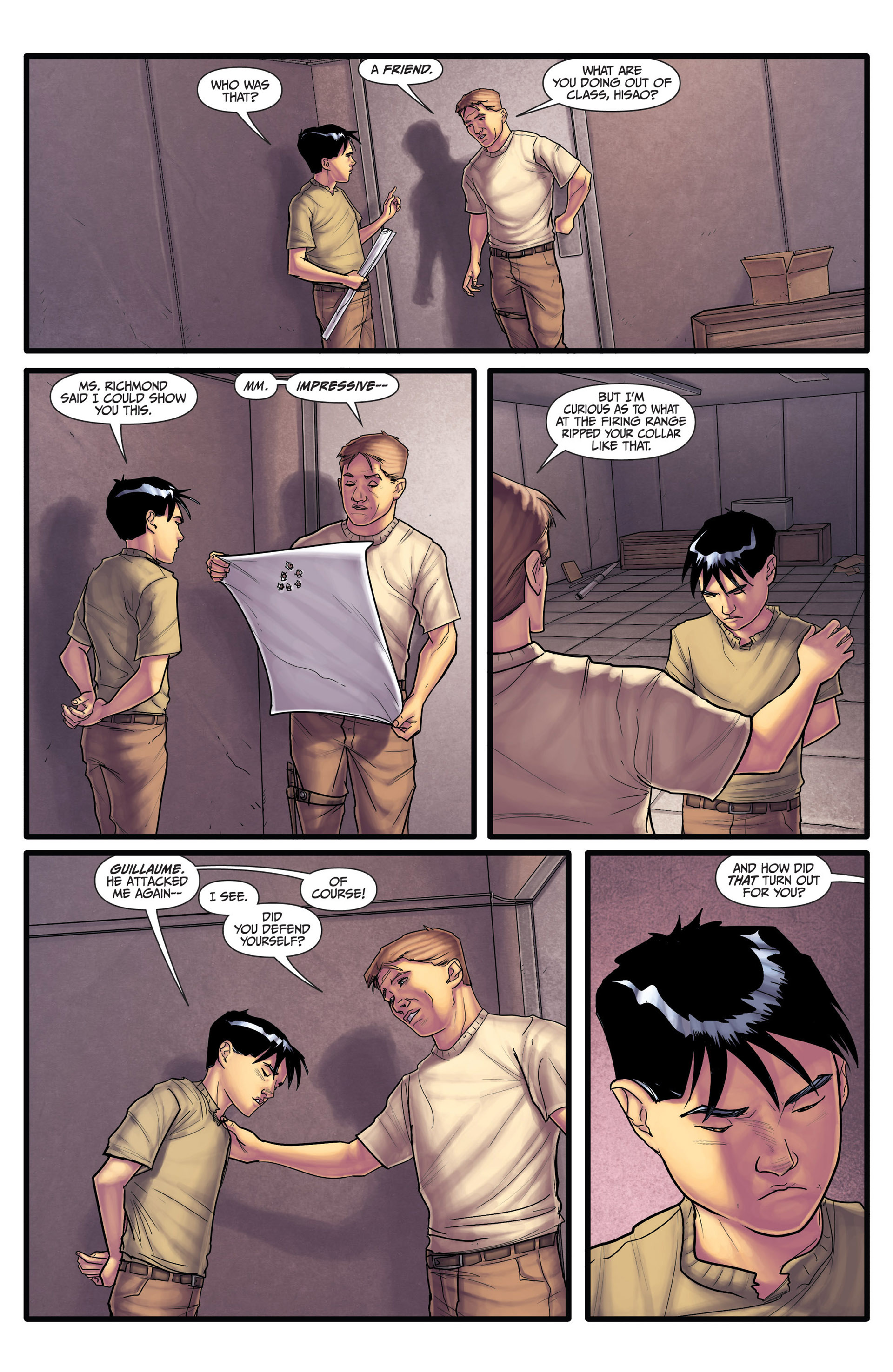 Read online Morning Glories comic -  Issue # _TPB 3 - 187