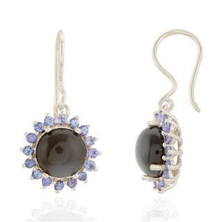 Tanzanite earrings