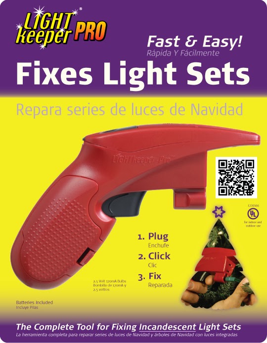 Christmas Light Repair Tool Review/Demo, Light Keeper Pro 