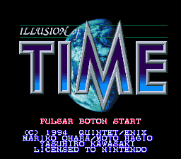 Título Illusion of Time