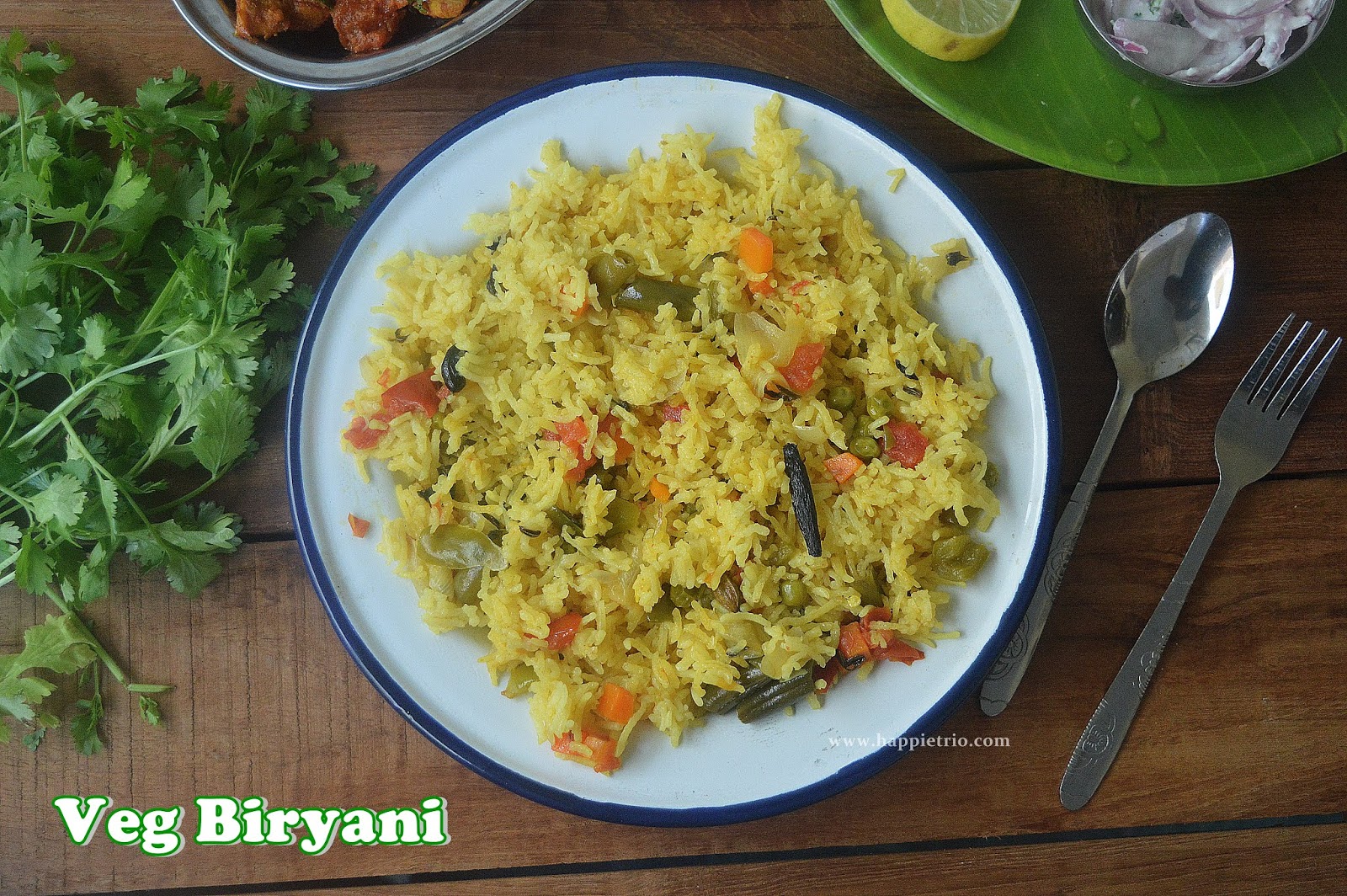 Simple Vegetable Biryani - Cook with Sharmila