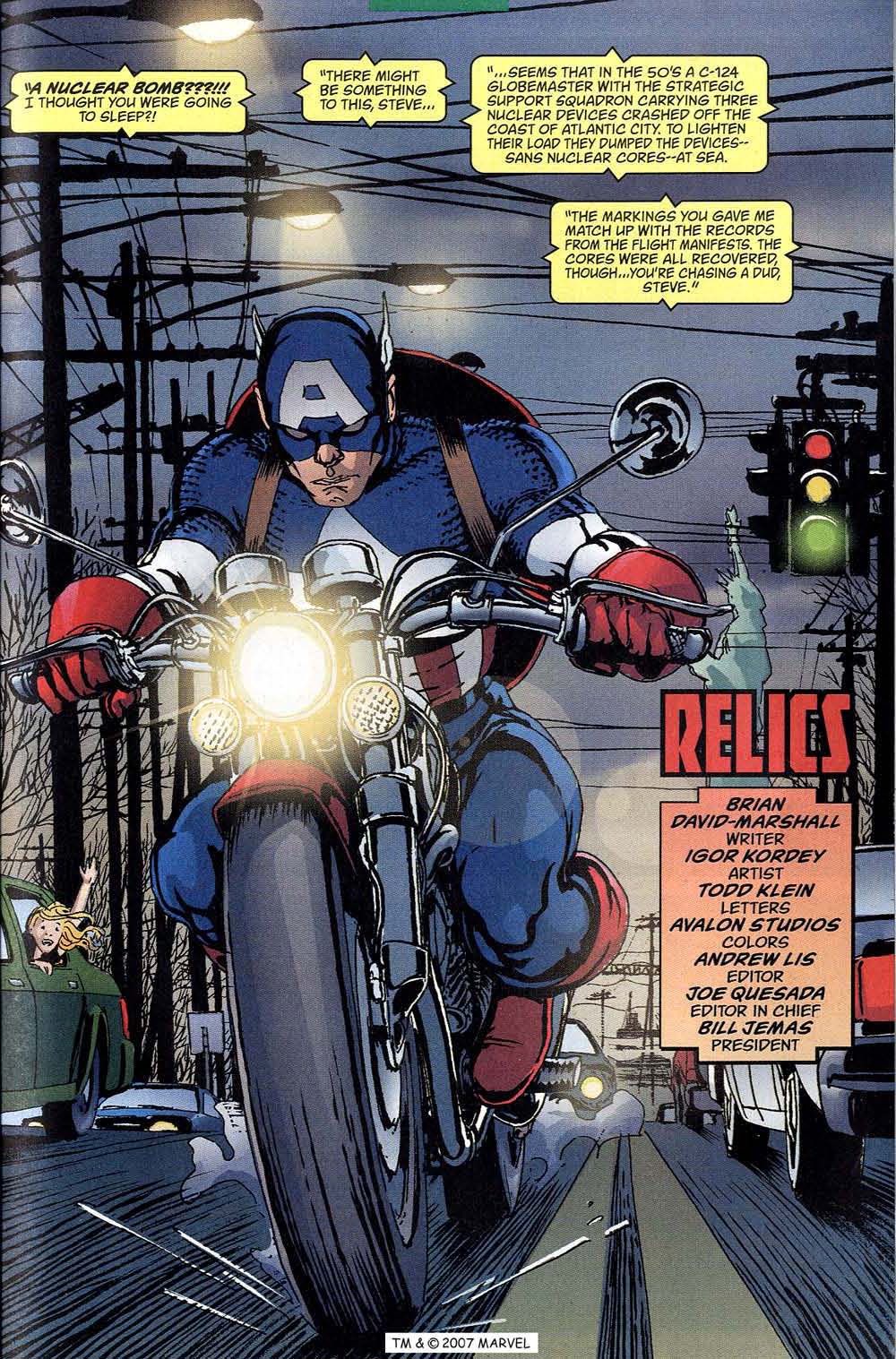 Read online Captain America (1998) comic -  Issue #50 - 67