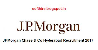 JPMorgan Chase & Co Hyderabad Recruitment