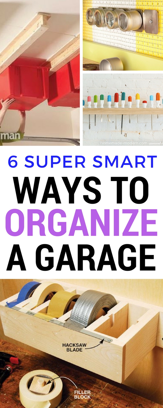 6 Super Smart Ways To Organize Your Garage - Craftsonfire