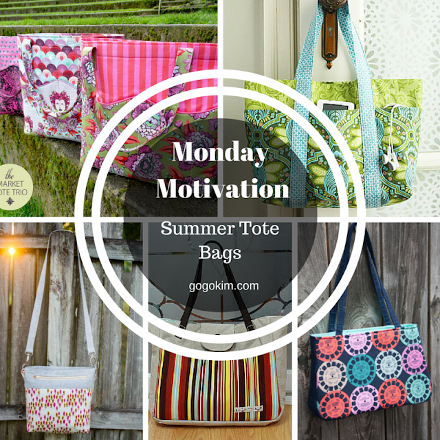 Monday Motivation {Summer Tote Bags}