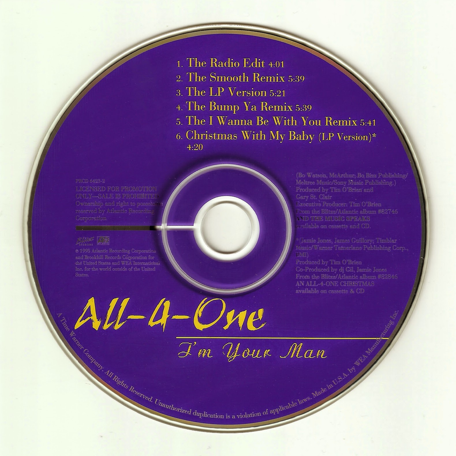 THE CRACK FACTORY: All-4-One-Im_Your_Man-(US_Promo_CDM)-1995-Y2H_INT