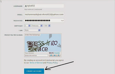 Cara Membuat Akun Livejournal Termudah