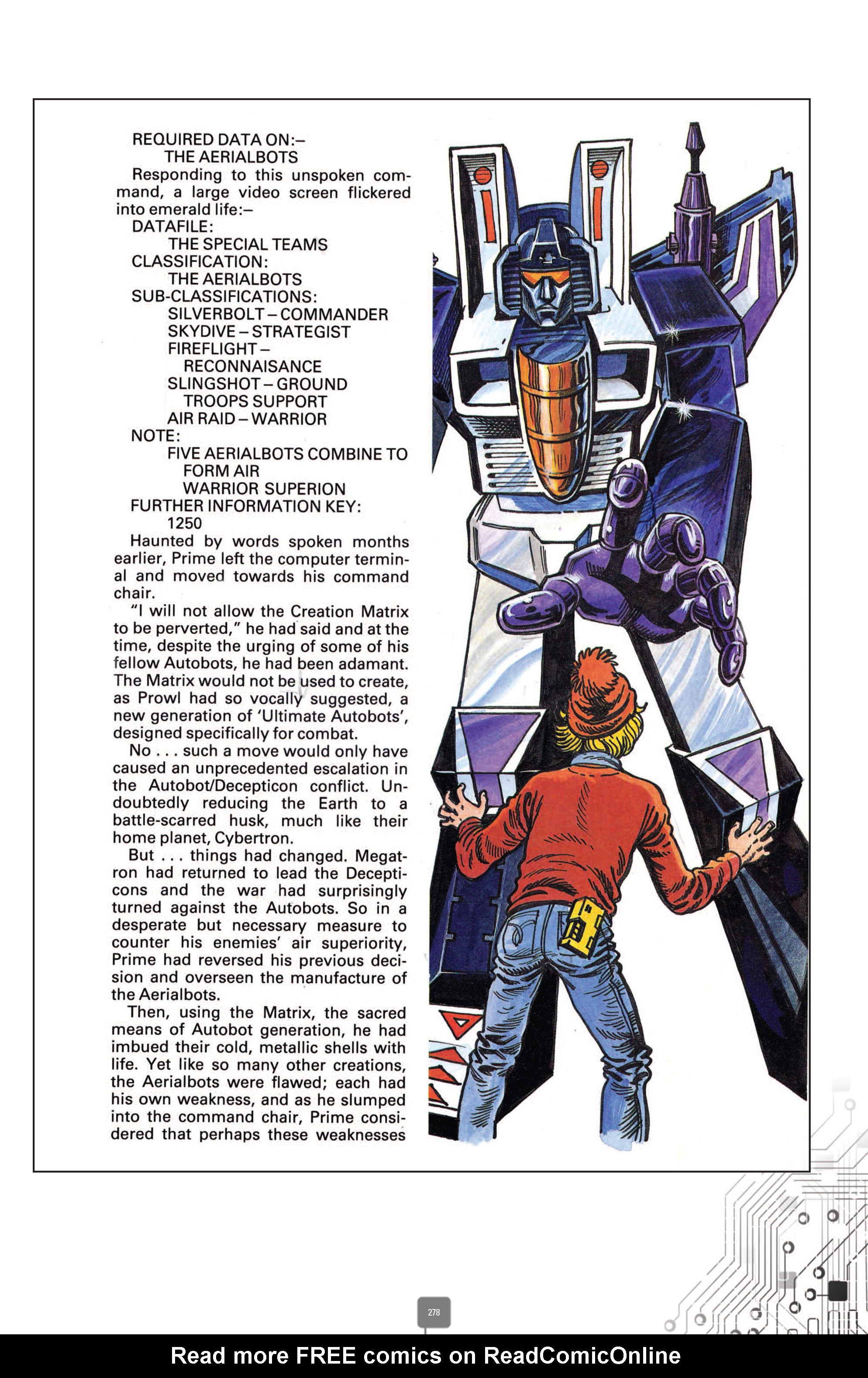 Read online The Transformers Classics UK comic -  Issue # TPB 2 - 279