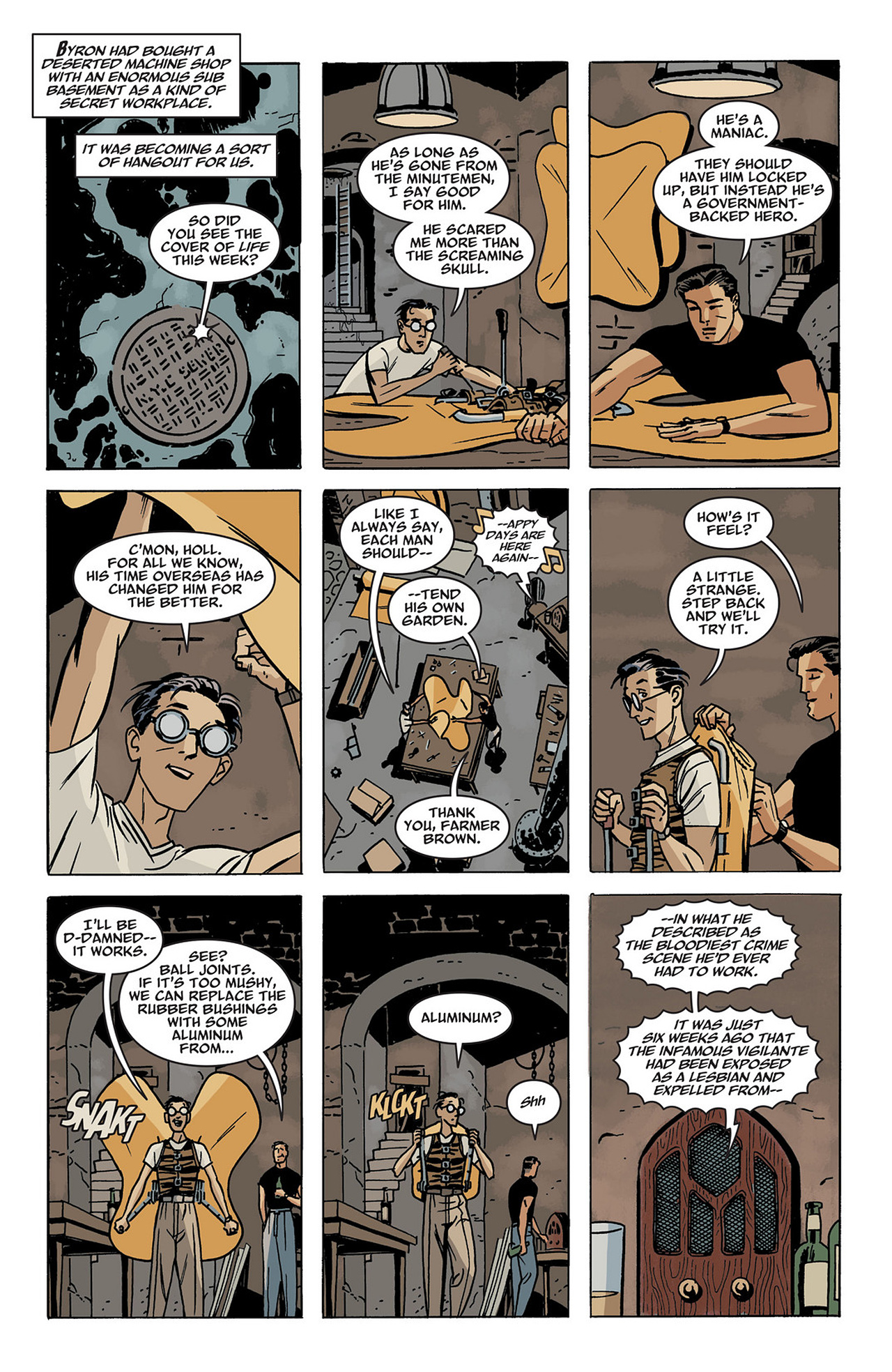 Read online Before Watchmen: Minutemen comic -  Issue #4 - 7