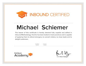 hubspot academy inbound marketing certification