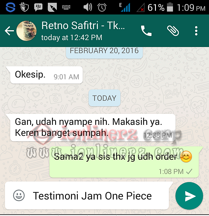 Testimoni Flanel Testimoni Jam Dinding Flanel Kartun Boneka