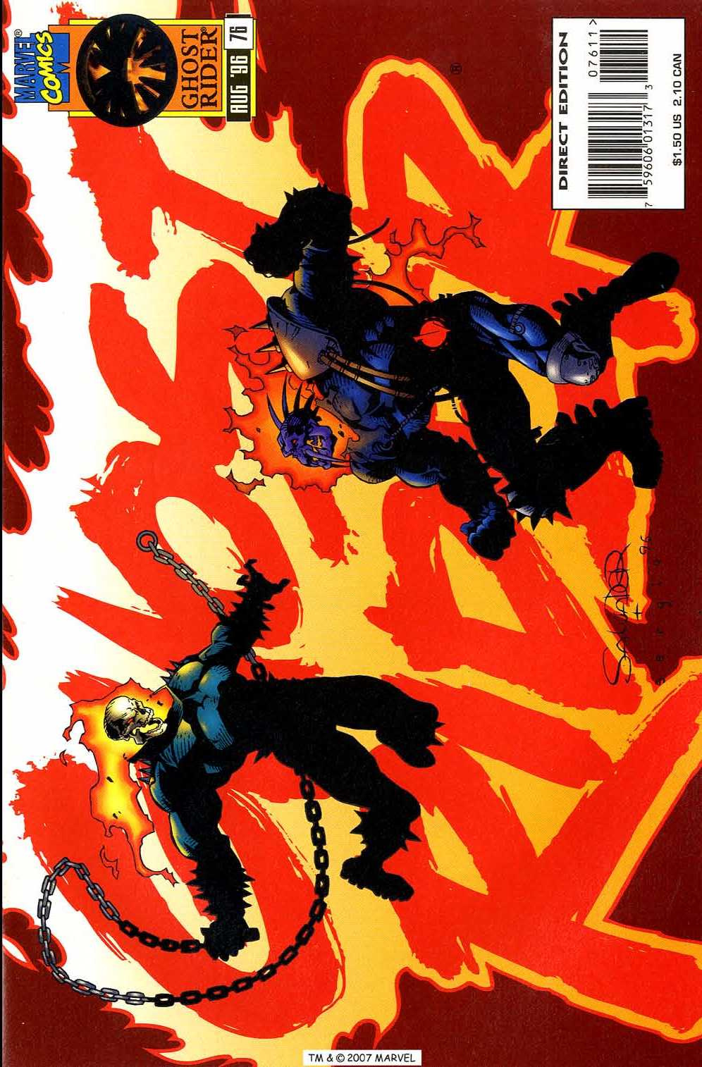 Read online Ghost Rider (1990) comic -  Issue #76 - 1