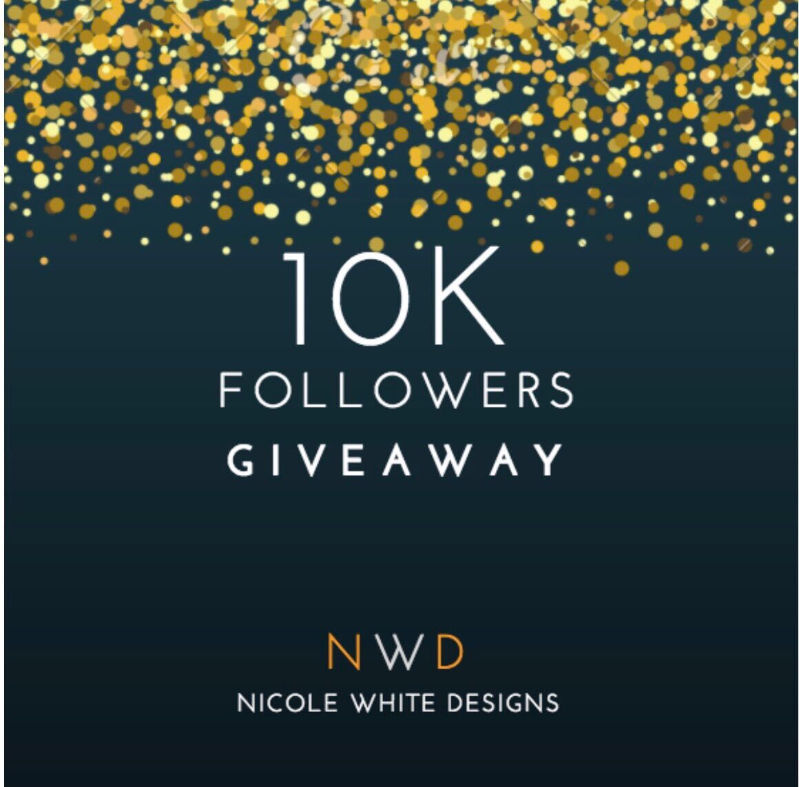 live laugh decorate our 10k followers giveaway