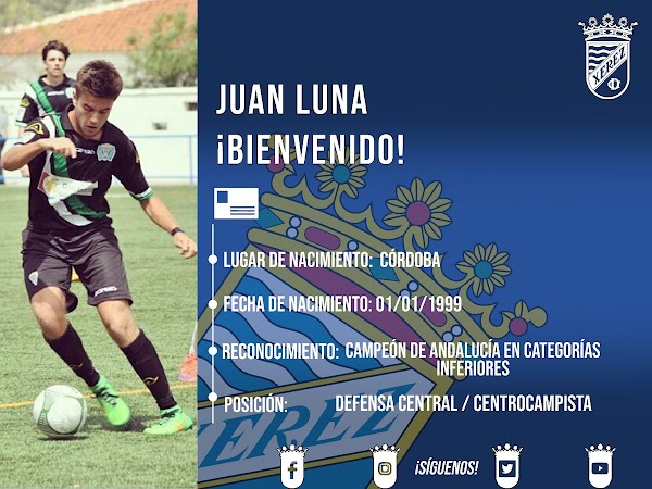 Oficial: El Xerez CD firma a Juan Luna