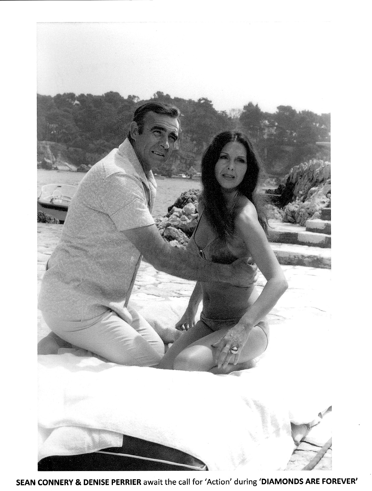 Pop Culture Safari! James Bond promo stills Diamonds are Forever