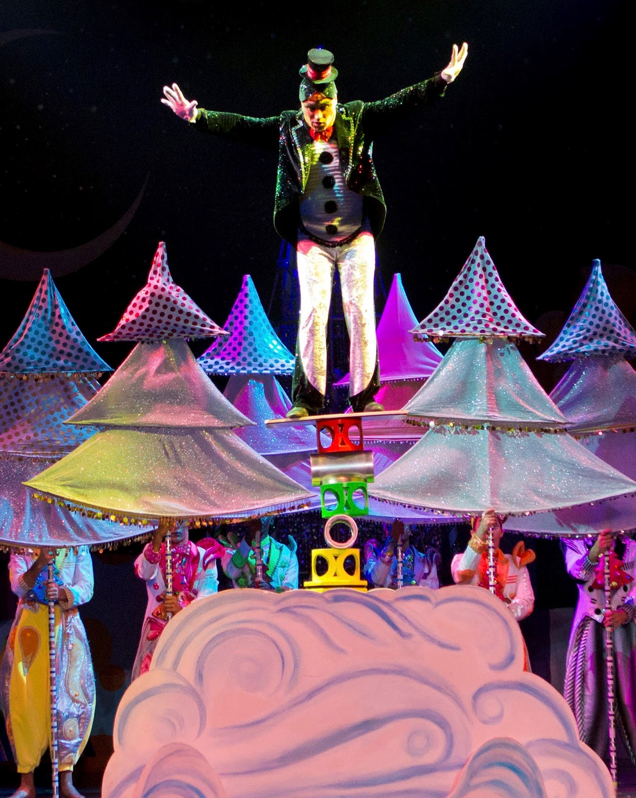 ChiIL Mama REVIEW CIRQUE DREAMS HOLIDAZE Plays CHICAGO THEATRE