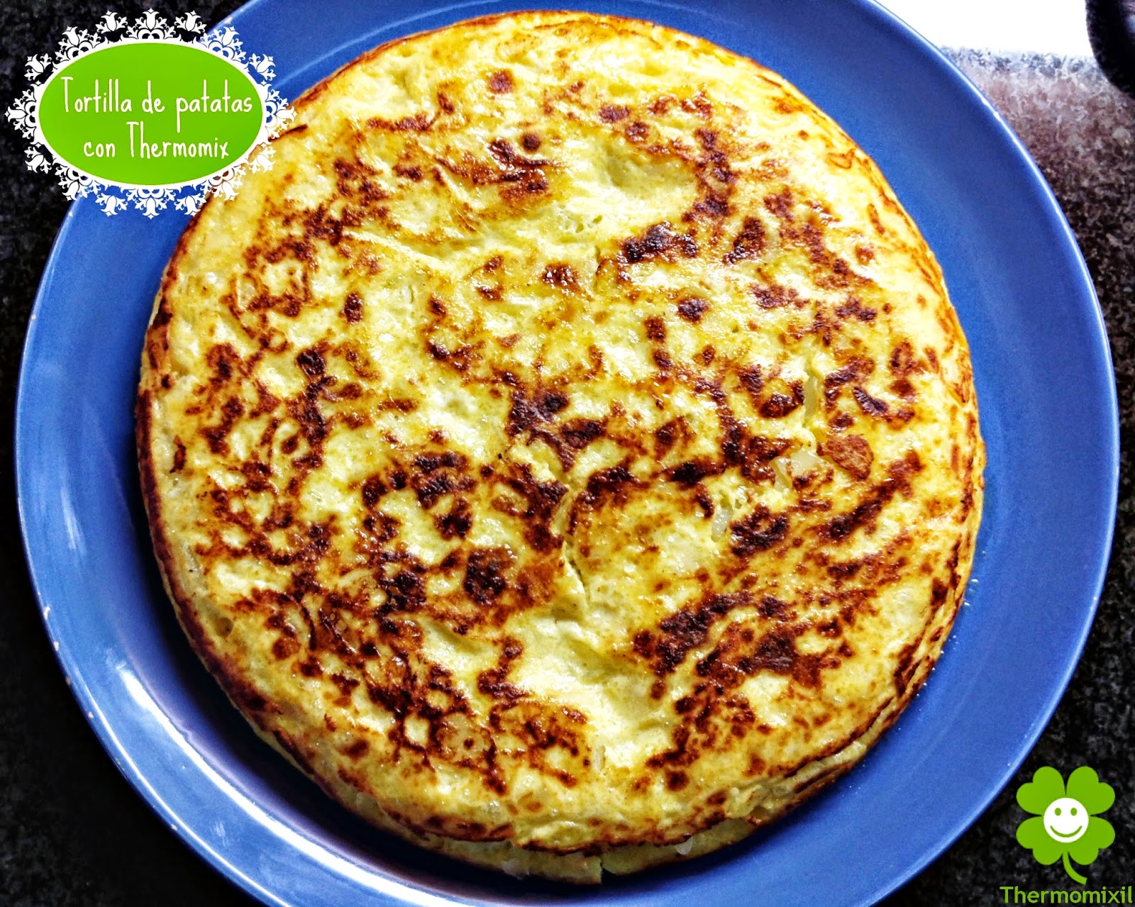 TORTILLA DE PATATAS CON THERMOMIX