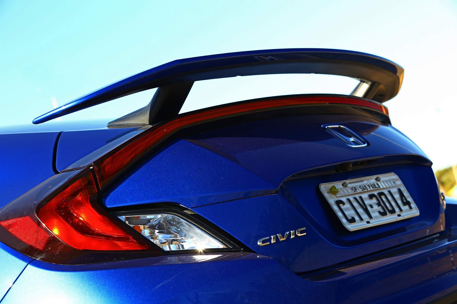 Honda Civic Si Blue