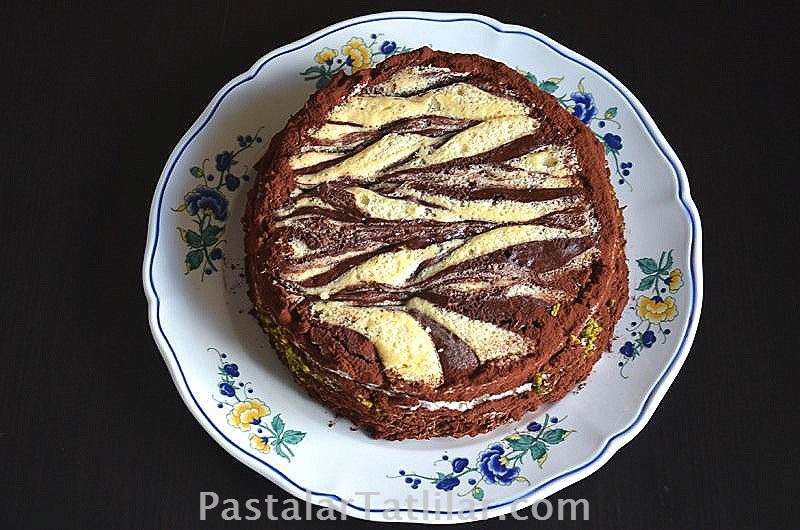 PastalarTatlılar . com Pudingli Yaş Pasta