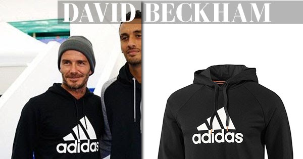 david beckham adidas hoodie