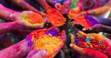 10 lines on holi image