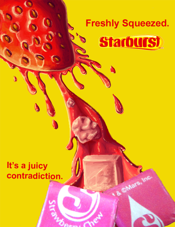 Sara Cooley Starburst campaign