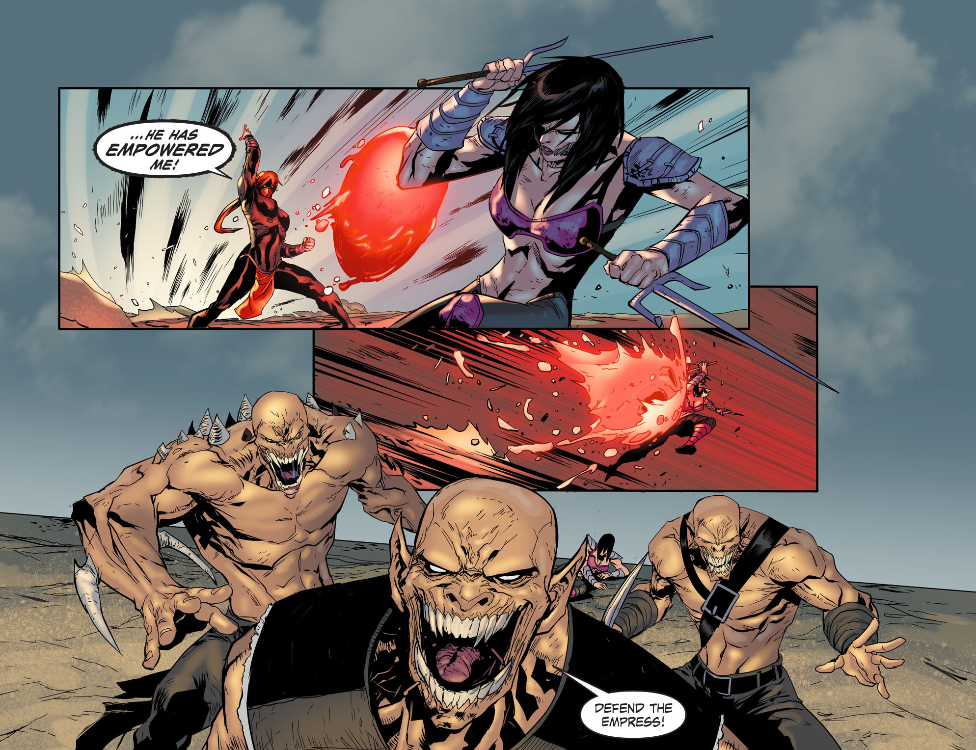 Read online Mortal Kombat X [I] comic -  Issue #26 - 6