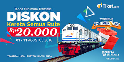 Tiket Kereta Promo