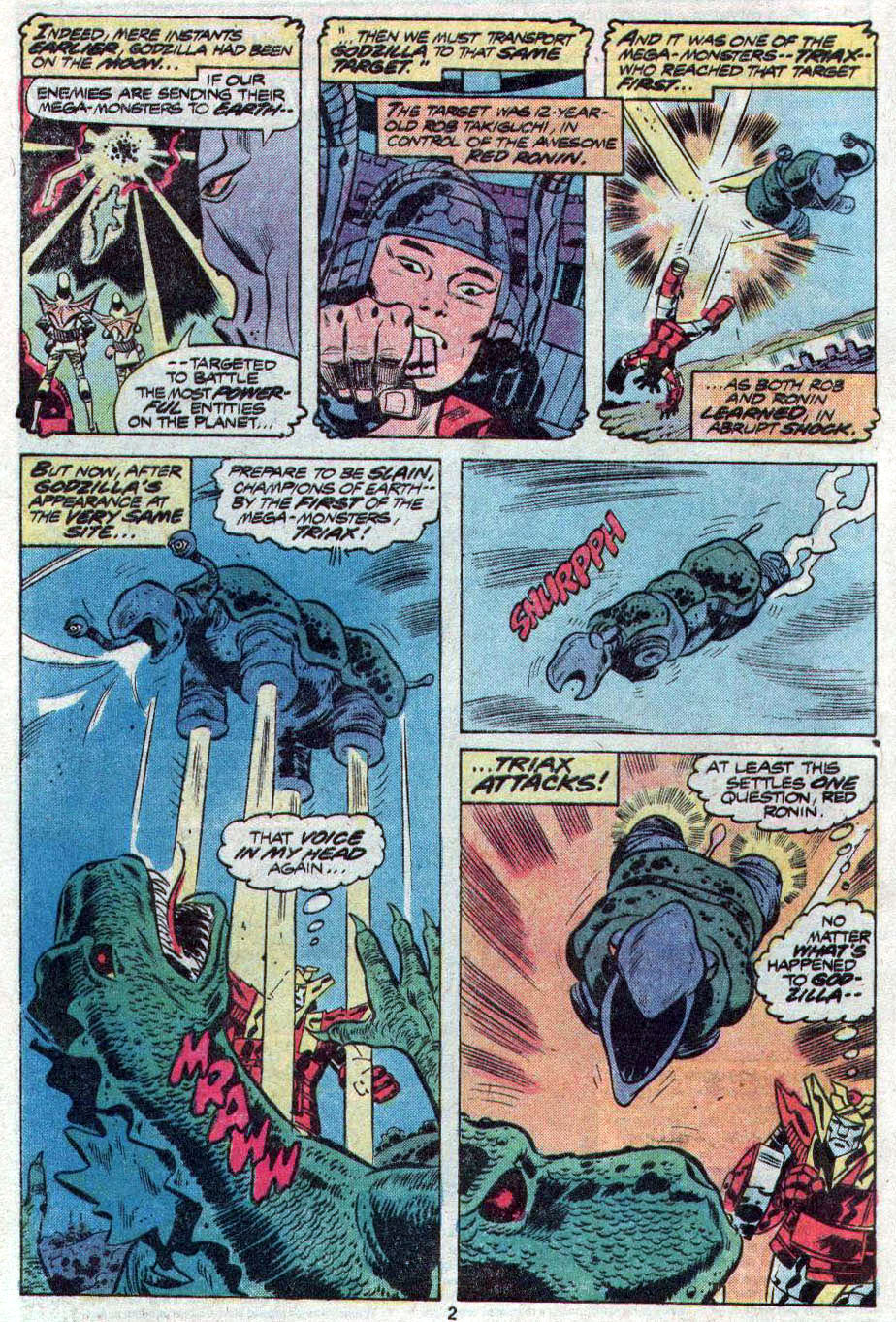 Read online Godzilla (1977) comic -  Issue #13 - 3