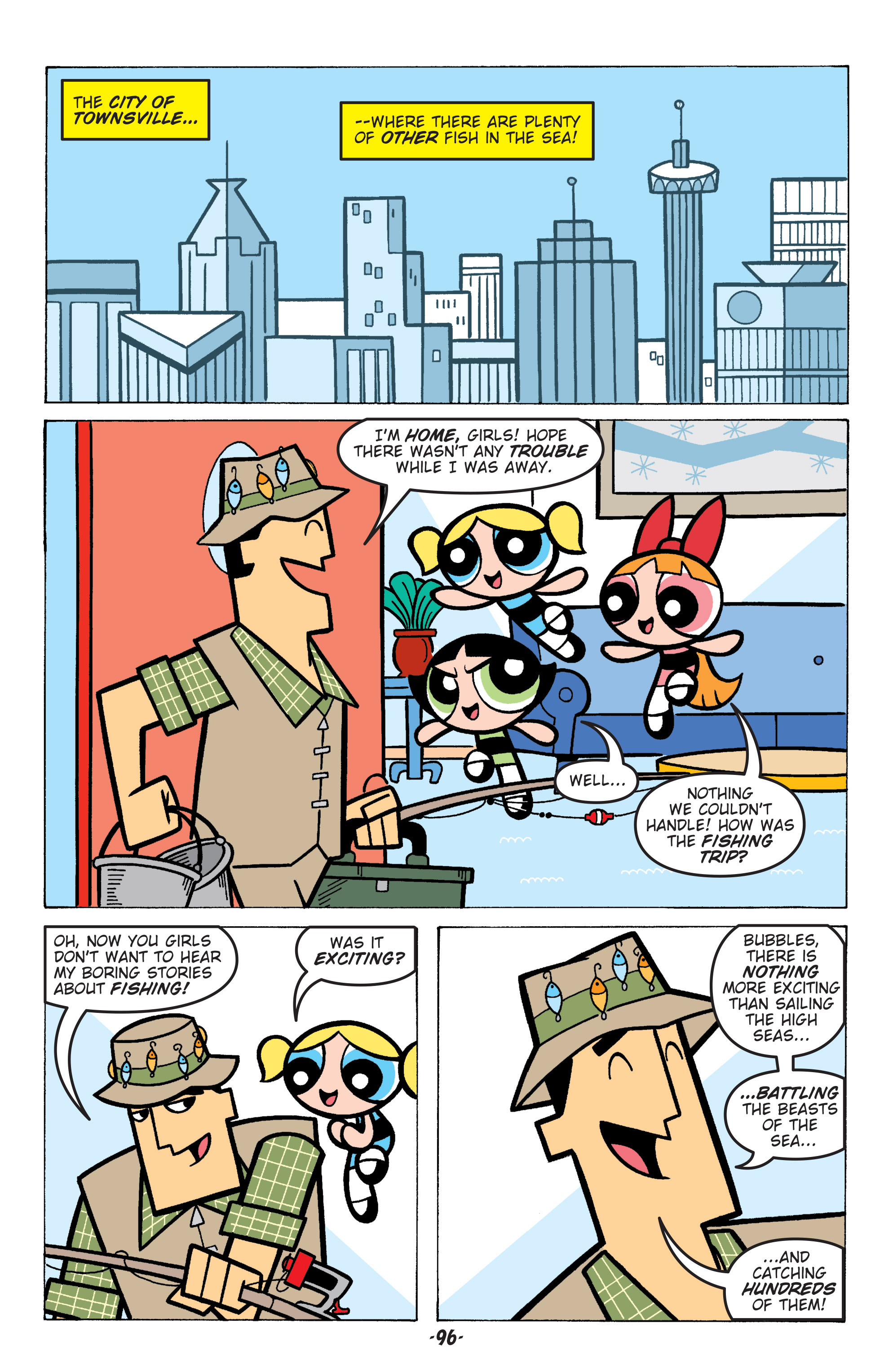 Read online Powerpuff Girls Classics comic -  Issue # TPb 4 - 97