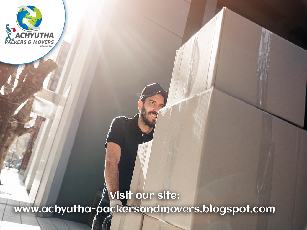 Achyutha Packers and Movers Working images
