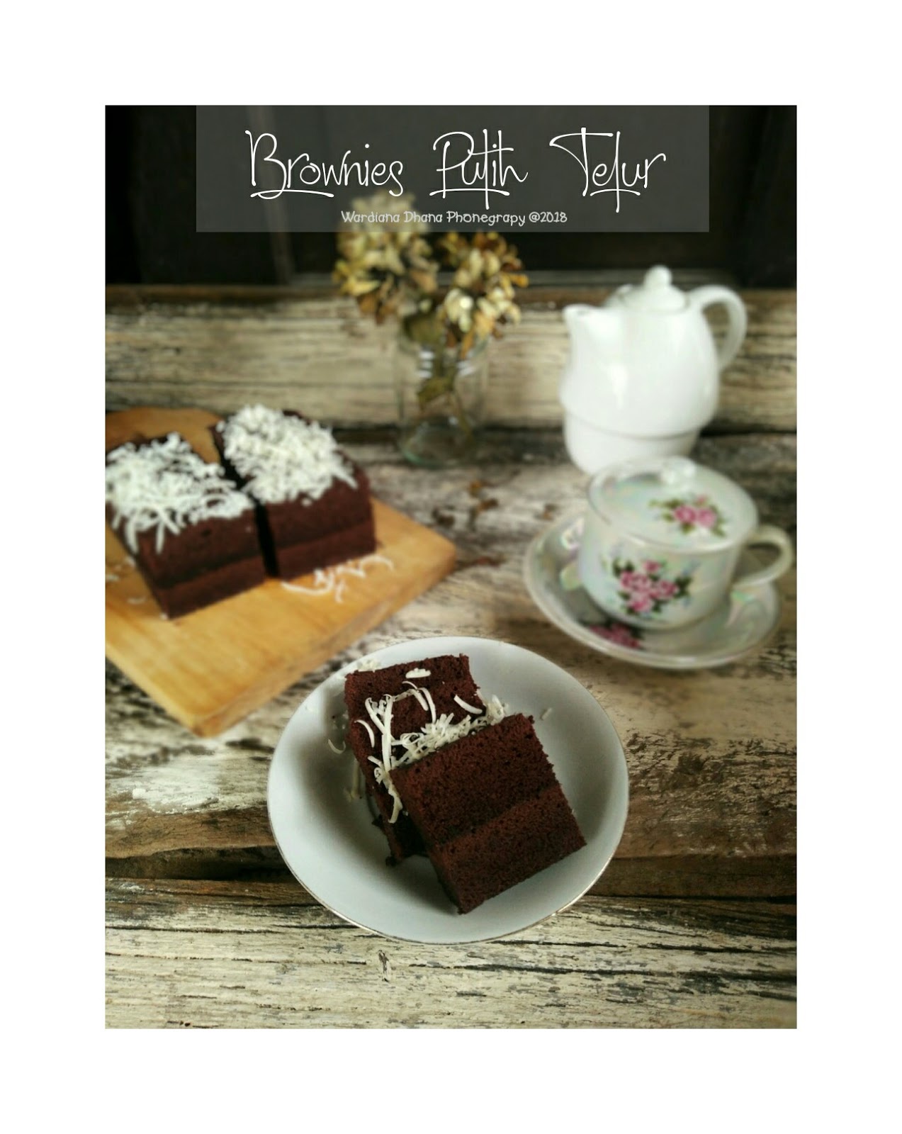 Temmagae News Brownies Kukus Putih Telur